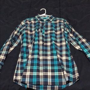 Express Long Sleeve Button Down Shirt